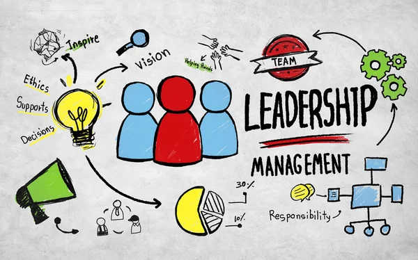 Business Leadership Management Vision professionelles Konzept — Stockfoto