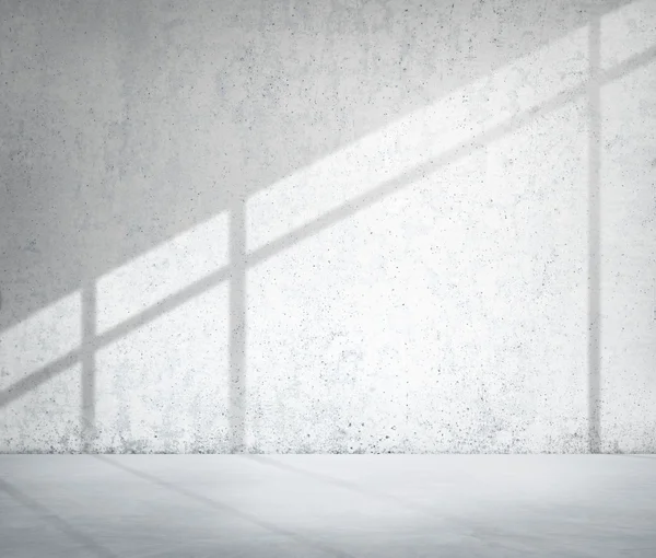 Beton Raum Ecke Schatten Zement Tapete Konzept — Stockfoto