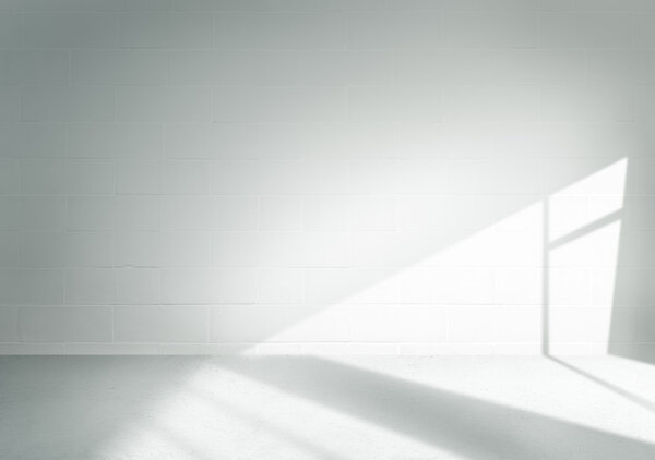 Архитектура кирпичных стен в помещении
