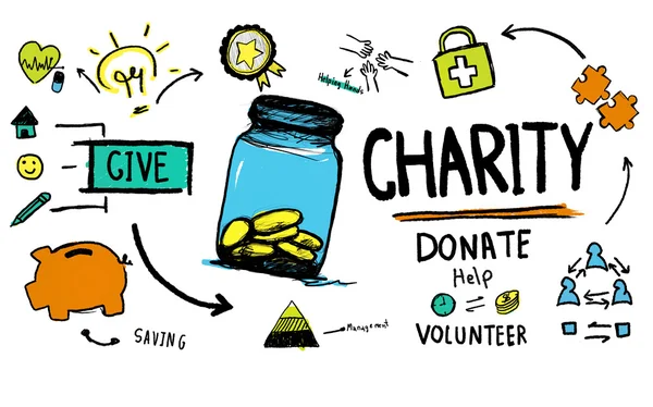 Help Donate Charity Concept — Stock Photo, Image