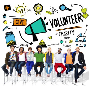 Sadaka gönüllü ile kavramı