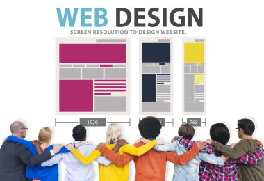 Farklı insanlar ve Web tasarım konsepti