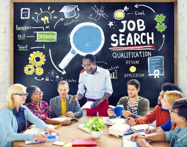 iş arama kavramı
