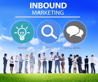 Inbound Marketing Business Concept