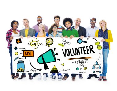 Sadaka gönüllü ile kavramı