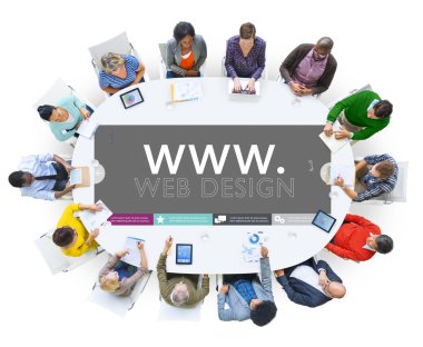 insanlar web tasarımı hakkında tartışıyor