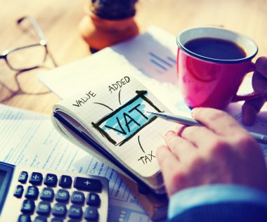business concept of VAT clipart