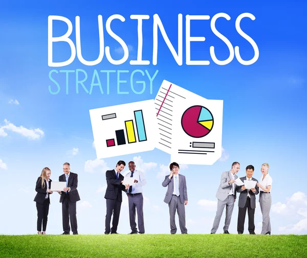 Concepto de estrategia empresarial — Foto de Stock