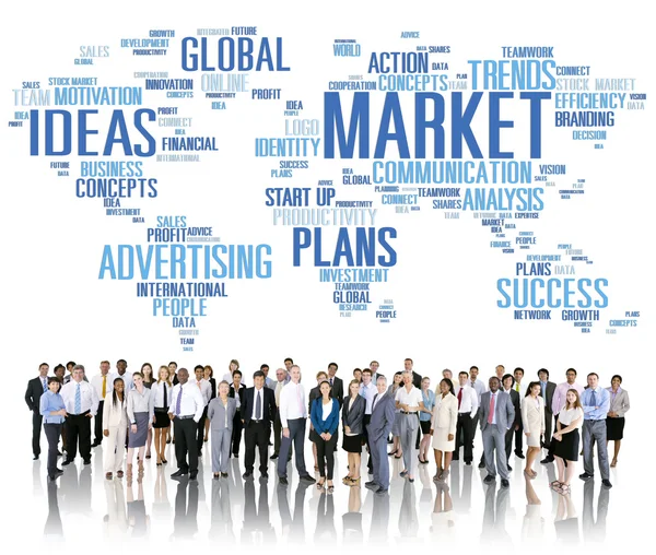 Market Business Concept — Stock Photo, Image
