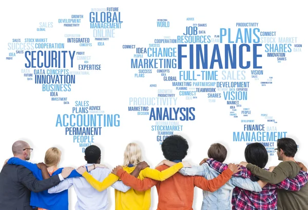 Business concept of finance — Stock Photo, Image