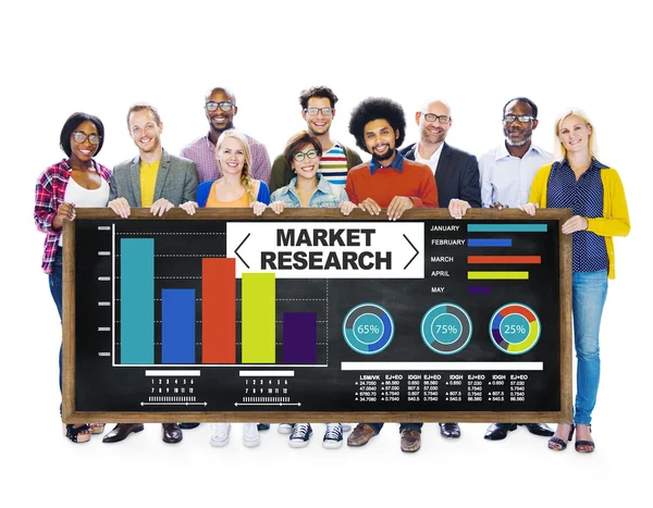 Concepto de Investigación de Mercado —  Fotos de Stock