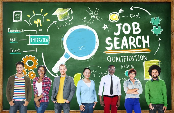 Job Search Concept — Stock Photo, Image