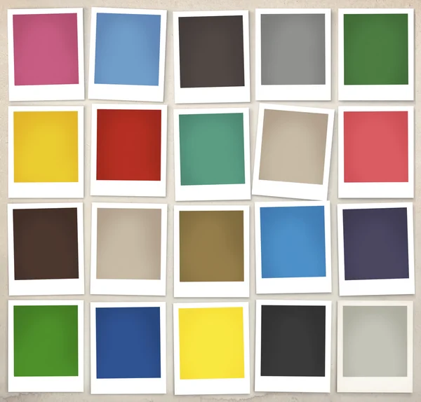 Färgstark palett designkoncept — Stockfoto