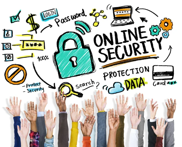 Online Security Concept — Stock Photo, Image