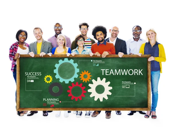 Business concept of teamwork — Stock Photo, Image