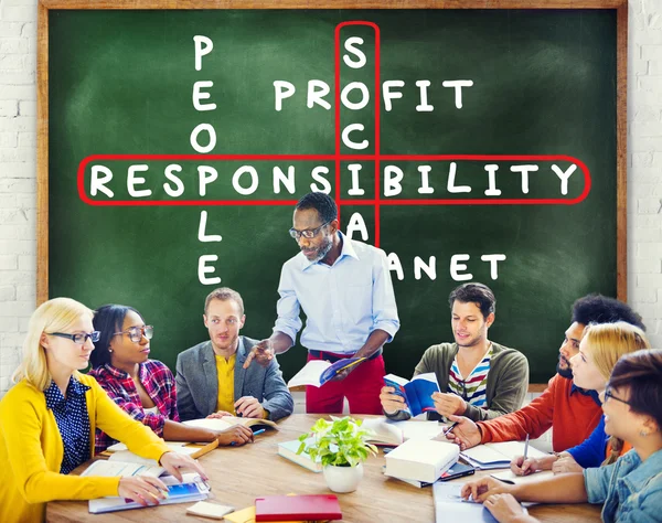 Concepto de Personas y Responsabilidad Social —  Fotos de Stock
