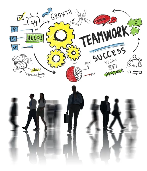 Teamwork Business Concept — Stock Photo, Image