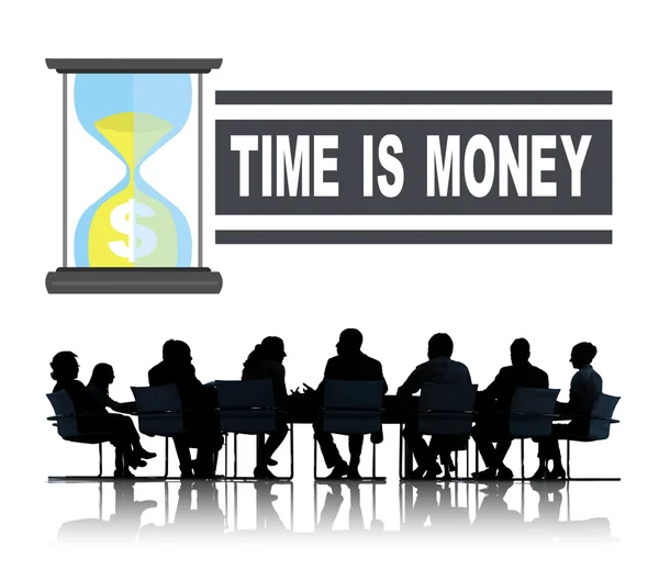 Time Money Business Concept — Stock Photo, Image