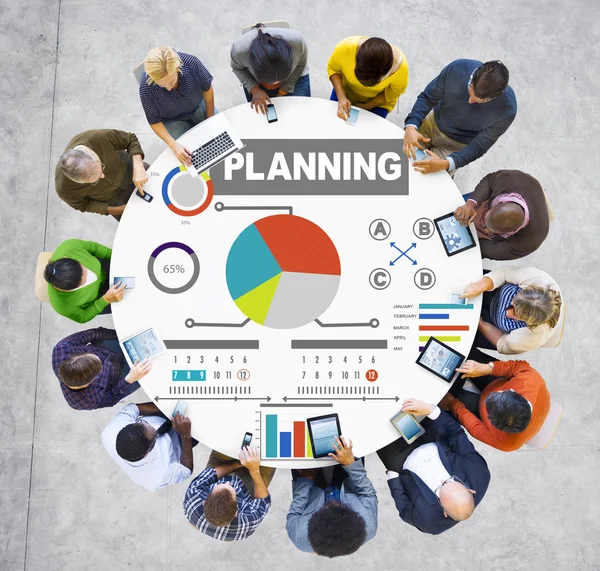 Concept of business Planning — Stock Photo, Image