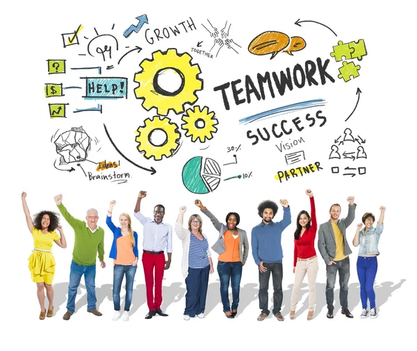 Teamwork Business Concept — Stock Photo, Image