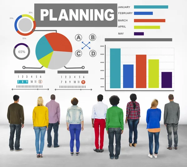 Concept van business planning — Stockfoto