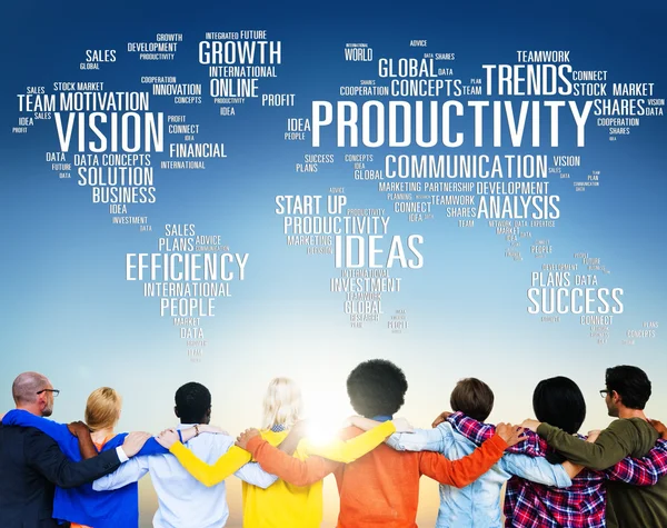 Productivity Strategy Business Concept — Stock Photo, Image