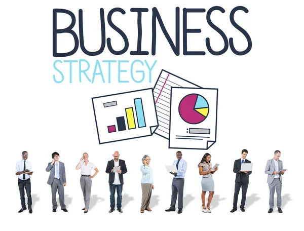 Concepto de estrategia empresarial — Foto de Stock