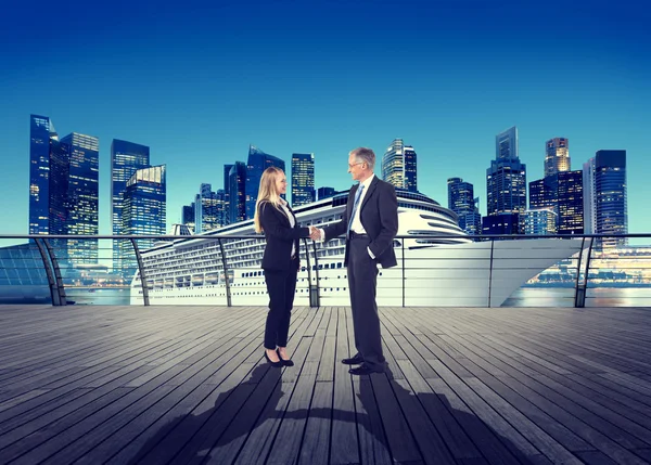 Business Partners on the meeting — Stock Photo, Image