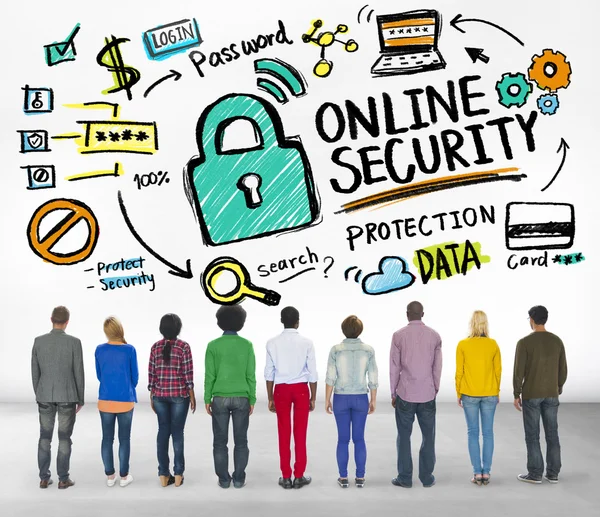 Concept of Online Security — Stock Photo, Image