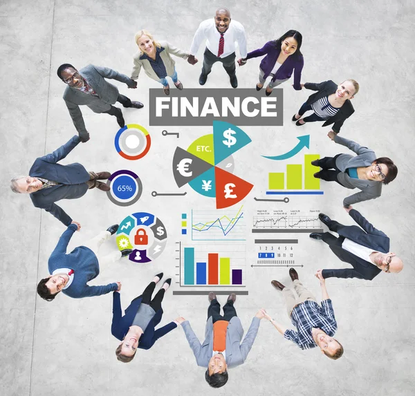 Financial business concept — Stock Photo, Image