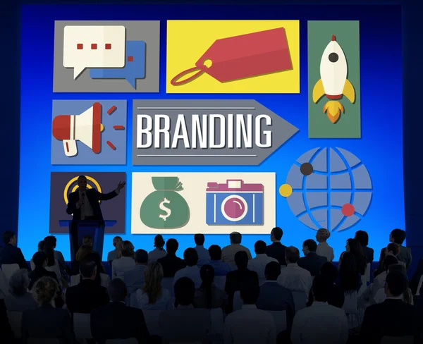 Branding Business Marketing concetto — Foto Stock