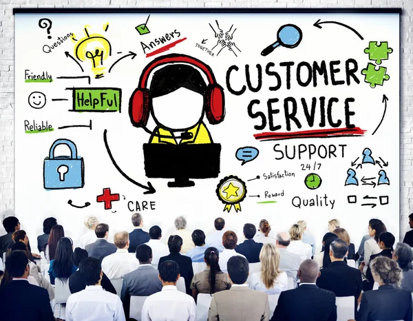 Klient usługi biznes koncepcja — Zdjęcie stockowe