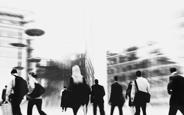 Business People Walking in the City