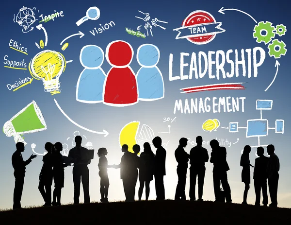 Leadership Management koncept — Stockfoto