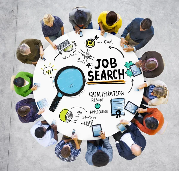 Job Search Concept — Stock Photo, Image