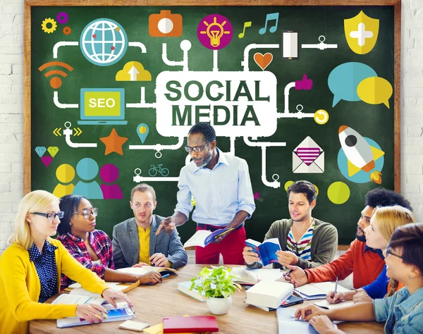 Concept of Social Media — Stock Photo, Image