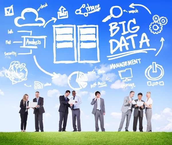 Concepto Big data —  Fotos de Stock