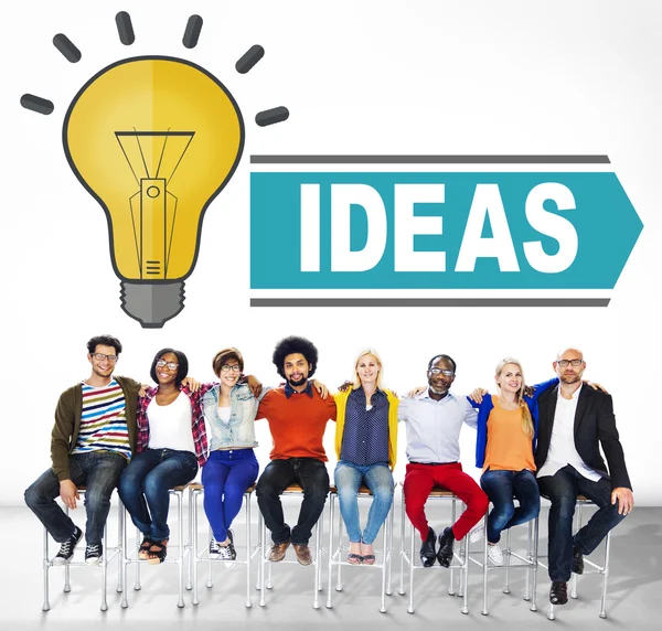 Concept of business ideas — Stock Photo, Image