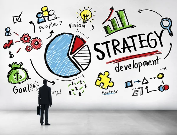 Strategy Development Concept — Stock Photo, Image