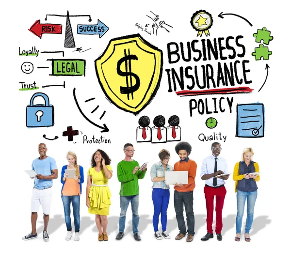 Versicherungskonzept für Unternehmen — Stockfoto