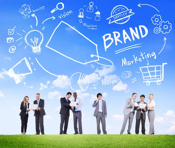 Brand Marketing Concept — Stock Photo, Image