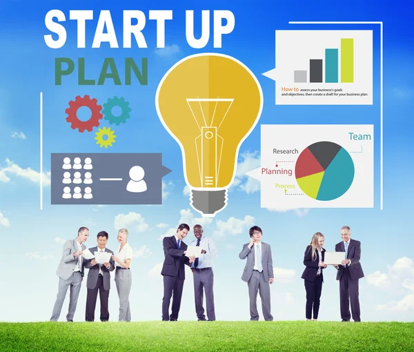 Concetto di start up — Foto Stock