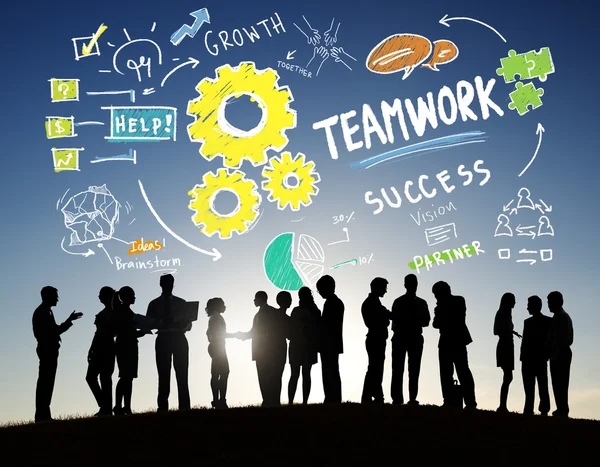 Teamwork Business Concept — Stock Photo, Image