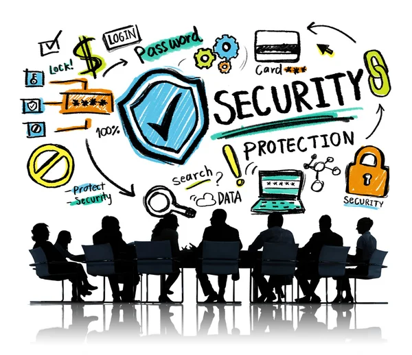 Säkerhet skydd koncept — Stockfoto