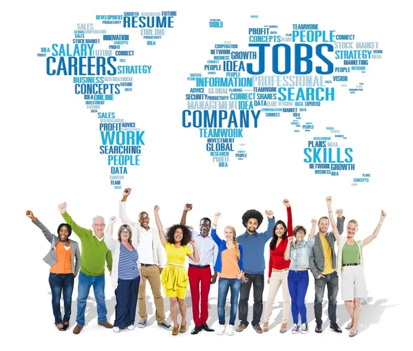 Global Job Concept — Stock Photo, Image