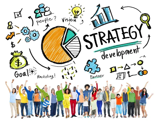 Strategy Development Concept — Stock Photo, Image