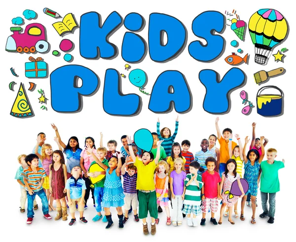 Kids Play Concept — Stock Photo, Image