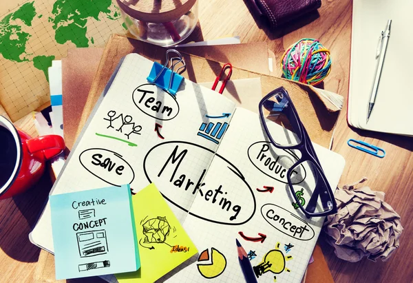 Concepto de estrategia de marketing — Foto de Stock