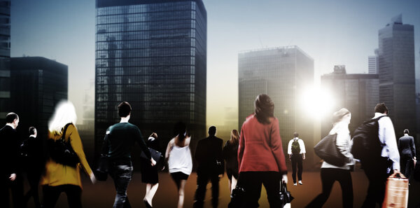 Пригородная прогулка в час пик
