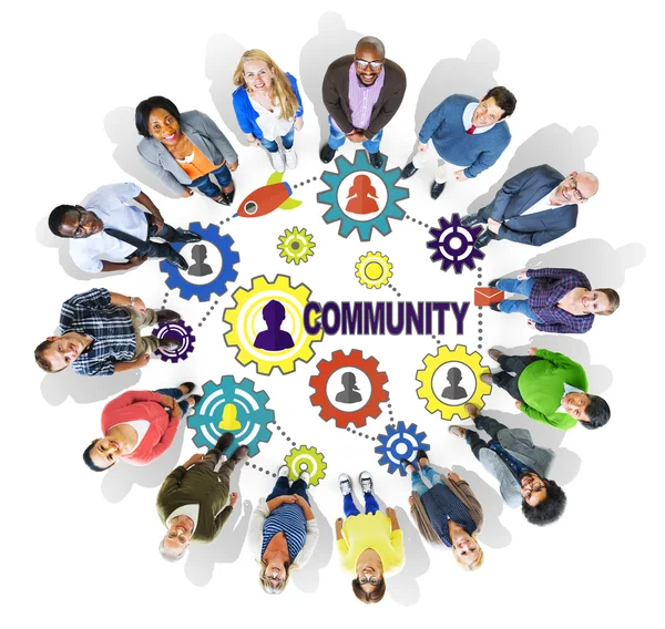 Concept of Community with people — Stock Photo, Image